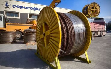 En büyük müşterilerimizden biri için Teufelberger çelik halatlarımızdan 1960 N/mm2 galvanizli 60 mm 1.400 mt’lik bir teslimat daha!