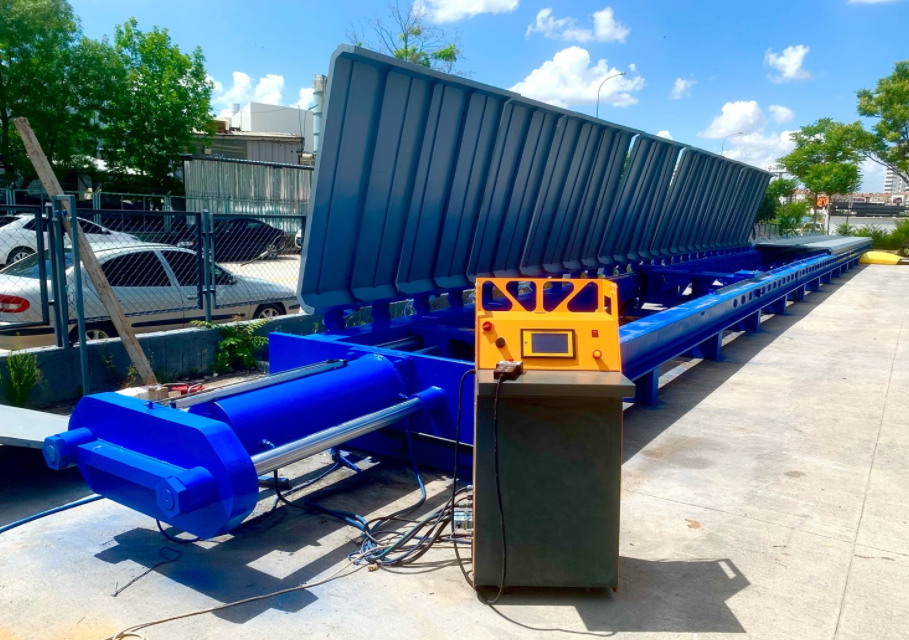 250 Ton 40 Metrelik Test Makinemiz Fabrikamıza Geldi.
