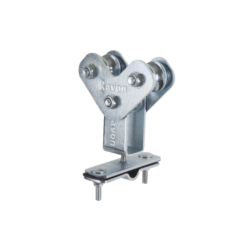 Üç Tekerli Yuvarlak Kablo Halat Makarası (10-12 mm)